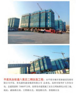 平度凤台街道八里庄二期改造
